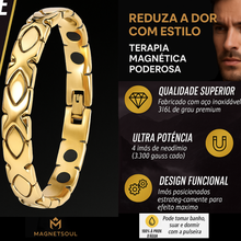 Pulseira Soul®️1ª Geração -Banho 18k
